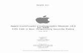 TID-11-1572-Apple-Inc--140sp CC8 4.3 - csrc.nist.gov · PDF file Apple Inc. iPhone 5S with Apple A7 CPU iOS 11 Apple Inc. iPhone 6 with Apple A8 CPU (iPhone 6 and iPhone 6 Plus) iOS