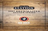 2017 BREWMASTER DINNER SERIES - Calgary …...• Beautiful custom log wood tables and custom light fixtures made by iconic former Calgary Flames player Tim Hunter! • Each Brewmaster