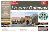For Sale Cap $4,000,000 Desert Gatewaimages4.loopnet.com/d2/EFLcdBObufL266A8SFqXeCp1... · Desert Gateway 4.55% Cap 34300 Monterey Avenue, Palm Desert, CA 92211 For Sale $4,000,000