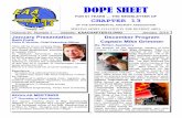 DOPE SHEET - eaachapter13.orgeaachapter13.org/Resources/January 2016.pdf-1- DOPE SHEET FOR 61 YEARS — THE NEWSLETTER OF CHAPTER 13 OF THE EXPERIMENTAL AIRCRAFT ASSOCIATION SERVING