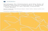 Strategies for Interaction and the Role of Higher ...700349/FULLTEXT01.pdfHigher Education Institutions in Regional Development in the Nordic Countries ... Nordic Council of Ministers