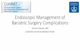 Endoscopic Management of Bariatric Surgery Complications · Endoscopic Management of Bariatric Surgery Complications Tamas A Gonda, MD Columbia University Medical Center. ... •Anchoring