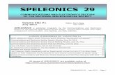 SPELEONICS 29 - National Speleological Societycaves.org/section/commelect/drupal/files/Speleonics/splncs29.pdfSPELEONICS 29 July 2013 Page 2 About Speleonics SPELEONICS is the official