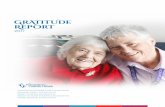 GrAtitUde RepOrt Annual Report.pdfour 2017 Gratitude Report, presenting examples of your generosity to our five Foundations – Continuing & Home Care Foundation, Kenmore Mercy Foundation,