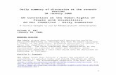 Un Convention on Rights of People with Disabilities · Web viewUN Convention on the Human Rights of People with Disabilities Ad Hoc Committee - Daily Summaries ... citing the Vienna