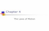 Chapter 4srjcstaff.santarosa.edu/~alee3/Physics 1/Powerpoint Lectures/chap4 - Laws of Motion.pdfChapter 4 The Laws of Motion . Classical Mechanics ... 5N in the direction you are pulling.