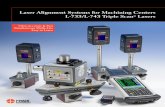 Laser Alignment Systems for Machining Centers L-733/L-743 ... · S-1387 Machine Tool Geometry Software – Primarily used to document and analyze the straightness, flatness, parallelism