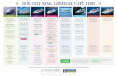 2019-2020 ROYAL CARIBBEAN FLEET GUIDEBroadway Musicals HIGHLIGHTS Sky PadSM Playmakers˜ Sports Bar & Arcade The Perfect StormSM The Bamboo Room Laser Tag Escape Room Rock Climbing