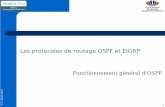 Les protocoles de routage OSPF et EIGRP - univ …cosy.univ-reims.fr/.../m2pro/ASR0708/Cours3-OSPF-EIGRP.pdfF. Nolot 2007 5 Idée du fonctionnement Dans les protocoles à état de