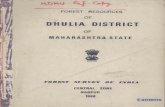 FOREST RESOURCES OF DHULIA DISTRICT - FSIfsi.nic.in/inventory_report/maharashtra/Report Resources... · 2020-01-08 · the inventory of forest resources of Dhulia district of Maharashtra