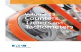 platt.com · Volume 13—Counters, Panel Meters, Tachometers and Timers CA08100015E—December 2015  i Introduction Eaton is a global leader in power distribution, power quality,