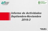Informe de Actividades Septiembre-Noviembre 2016-3transparencia.esonora.gob.mx/NR/rdonlyres/71035464-A86C-47E9-91D2-C3D... · desarrollo sustentable utilizando materiales de desperdicio