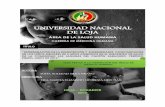 UNIVERSIDAD NACIONAL DE LOJA UNIVERSIDAD NACIONAL DE … CD... · iii AUTORIA Yo, Sofía Soledad Silva Bravo, declaro ser autor del presente trabajo de tesis y eximo expresamente