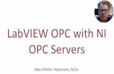LabVIEW OPC with NI OPC Servers - halvorsen.blog · NI OPC Servers A Demo version should be included with LabVIEW DSC Module or LabVIEW Real-Time Module Use Search in Windows. Search