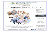 Day Centre Program Descriptions - The Good Companionsthegoodcompanions.ca/.../Day-Centre-Program-Descriptions-2016-UPDATED... · Day Centre Program Descriptions Disclaimer: All programs