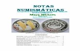 NOTAS NUMISMÁTICAS - MásColeccionismoEsta publicación apareció por primera vez en noviembre de 2007. Su forma-to y sus objetivos son los mismos de Numis-notas hasta el número