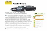 Autotest...Autotest Audi Q3 2.0 TDI sport Fünftüriges SUV der unteren Mittelklasse (110 kW / 150 PS) in neu gestalteter Singleframe und modifizierte Stoßfänger sind die markantesten