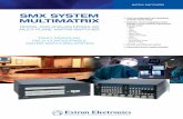 SMX System Multimatrix - Extron · 2015-07-30 · Online Configurator The SMX Matrix Configurator is an online configuration utility that allows you to virtually configure different