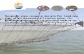 Sample size requirements for testing the …Sample size requirements for testing the effectiveness of pulse gear for reducing discards in shrimp ﬁsheries - a power analysis Eelke