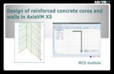 Design of reinforced concrete cores and walls in AxisVM X5ftp2.myaxisvm.com/downloads.axisvm/manual/axisvmx5_rc5_module_en.pdf · Defining reinforcement • Parameters for reinforcement