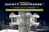 FEATURING THE LOWEST K IN THE INDUSTRY, R NON-INVASIVE …resources.oseco.com/.../safety-cartridge-brochure.pdf · 2019-10-08 · SAFETY CARTRIDGE TM An innovative rupture disc solution