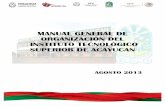 Portal del Instituto Tecnologico Superior de Acayucan - MANUAL …itsacayucan.edu.mx/transparencia/fracciones/fraccion2/... · 2014-02-11 · integral del Instituto Tecnológico Superior