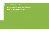 Import procedures by food group - ASEAN-KOREA CENTRE · Responsibilities of exporters or importers Required documents Export preparation For compliance with the Plant Quarantine Act: