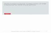 Performing Functional Configuration of OTBI Enterprise for ... · • After completing this lesson, you should be able to use Configuration Manager (CM) and Functional Setup Manager