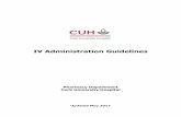 IV Administration Guidelines - EMedemed.ie/Pharmacology/Docs/Pharm-CUH-IV-Guidelines-2017.pdf · Medication protocol for the administration of Epinephrine (Adrenaline) Injection BP