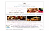 Prestations comprises dans le prix - Oasis Voyages · 2015-08-19 · OASIS VOYAGES –INDE KALACHAKRA 2016 Page 2 / 19 . Tenzin Gyatso. Né en 1935 au Tibet, Tenzin Gyatso est reconnu