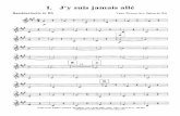  · 1, Bassklarinette in Bb J'y suis jamais allé Yann Tiersen /arr. Johan de Wit 13 19 25 31 12 48 54 60 66 White Music Edition / Bergheim Tel: +49 (0) 5609 - 6624 oder: +49 (0)