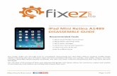 iPad Mini Retina A1489 - fixez.com4.iPad Mini (Retina) Headphone Jack and Microphone Assembly 5.iPad Mini (Retina) WiFi Antenna 6.iPad Mini (Retina) Rear-Facing Camera 7.iPad Mini
