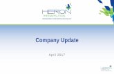 Company Update · 2020-02-29 · whether the HTX-011 Phase 2 study results are indicative of the results in future studies, ... SAEs 0 - 0 - Moderate AEs 0 - 6 2% AEs leading to discontinuations