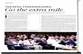  · TAKAFUL TAKAFUL STAKEHOLDERS: Go the extra mile ... stakeholders. A Premium report. Mohammed El Dishish, CEO of Emirates Re Takaful, while chairing a CEO power debate at the World