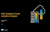 SAP Analytics Cloud, analytics designer...SAP Analytics Cloud is SAP’s primary strategic app design solution moving forward. The majority of new enhancements for application design