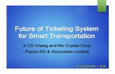 Future of Ticket System - Hong Kong Institution of Engineersen.hkie.org.hk/Upload/Doc/add3f37e-f05b-4bc3-90ab... · Future of Ticketing System for Smart Transportation Ir CS Chang
