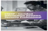 CISSP - Certified Information Systems Security Professional · The CISSP Practice Lab will provide you with the ... • Perform a manual SQL injection and password ... using the Cisco