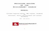  · Web viewThe Regional Conference will consist of all credentialed ministers of the Missionary Church, Inc. resident in the Region and its districts, the Regional Oversight Council,