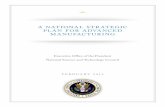 A NATIONAL STRATEGIC PLAN FOR ADVANCED …About the Office of Science and Technology Policy The Office of Science and Technology Policy (OSTP) was established by the National Science