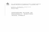 DIAPHRAGM ACTION OF DIAGONALLY SHEATHED WOOD …DIAPHRAGM ACTION OF DIAGONALLY SHEATHED WOOD PANELS . Abstract . This study provides an appraisal of the diaphragm action of such full-size