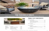 Fire features & Tablesmpire Distributing oute Arcade F 63 Fire tableS Item No Description Retail 355006 Ashland (Includes Weather Cover and Twilight Luster Firebeads) $1,359 355023
