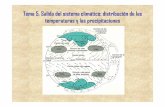 Tema 5. Salida del sistema climático: distribución de las ...titulaciongeografia-sevilla.es/.../archivos/2012-03-16Tema5tempYprecip.pdf · Relieve [Altitud / Orientación] ESTRUCTURA