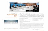 The ultimate telepresence experience ... - Godrej AV Solutions · MTBF PRODUCT RELIABILITY/MTBF The predicted reliability is expressed in the expected random Mean Time Between Failures