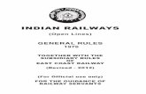 INDIAN RAILWAYS MANUAL.pdfby section 60 of the Indian Railway Act, 1989 (24 of 1989), and that a copy thereof be kept open for inspection at railway stations as directed by sub-section
