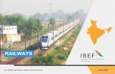 RAILWAYS - IBEFFreight business for Indian Railway is supported by 9 commodities: coal, iron, steel, iron ore, food grains, fertilizers, petroleum products etc Freight remains the