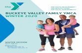 BUCKEYE VALLEY FAMILY YMCA WINTER 2020 · 2019-12-06 · Page 2 • Buckeye Valley Family YMCA • Winter2019-20 HERE TO SERVE YOU MEMBERSHIP AT THE Y FOR MEMBER SAFETY The protection