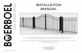 INSTALLATION MANUALpdf.lowes.com/installationguides/040933140954_install.pdfINSTALLATION MANUAL This product meets and exceeds the requirements of UL 325, the standard which regulates