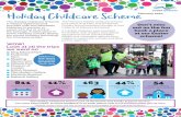 Holiday Childcare Scheme…Early Years Main Scheme Teen Space Children were welcomed to the scheme in their key worker animal groups. The theme for early years at this scheme was ‘The
