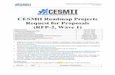 CESMII Roadmap Projects Request for Proposals (RFP-2, …CESMII Roadmap Projects RFP-2- Wave 1 07/15/2019 i CESMII Roadmap Projects Request for Proposals (RFP-2, Wave 1) Notice of