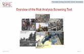 CCPS An AIChE Technology Alliance · Center for Chemical Process Safety An AIChE Technology Alliance Risk Analysis Screening Tools (RAST) Overview / Demonstration RAST contains a